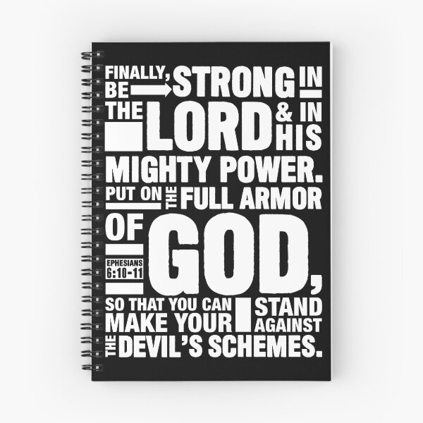 Item preview, Ephesians 6:10-11 Be Strong in the Lord  designed and sold by plushism.