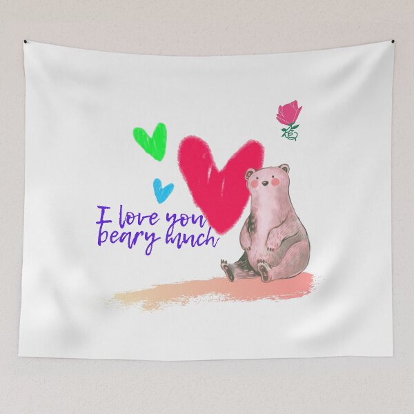 Item preview, I love you beary much!!! designed and sold by DHAMMISTYLES.