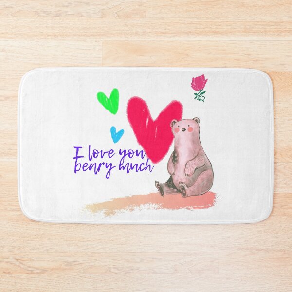Item preview, I love you beary much!!! designed and sold by DHAMMISTYLES.