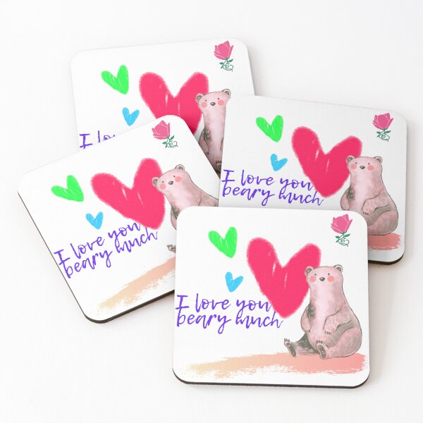 Item preview, I love you beary much!!! designed and sold by DHAMMISTYLES.