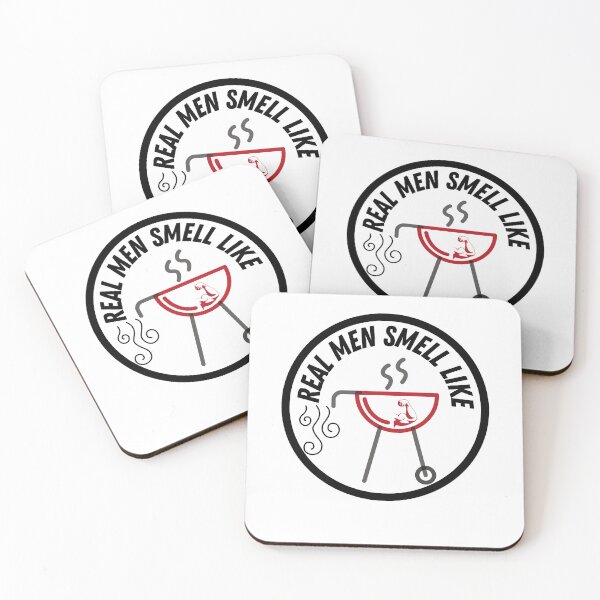 Item preview, real men smell like barbecue designed and sold by zyteam.