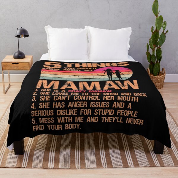 Item preview, 5 Things You Should Know About My Mamaw Vintage Mother's Day  designed and sold by bessiey23.