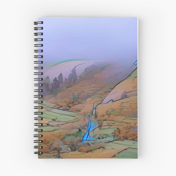 Item preview, Atmospheric Misty Welsh Valley designed and sold by WelshStuff.