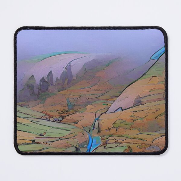 Item preview, Atmospheric Misty Welsh Valley designed and sold by WelshStuff.