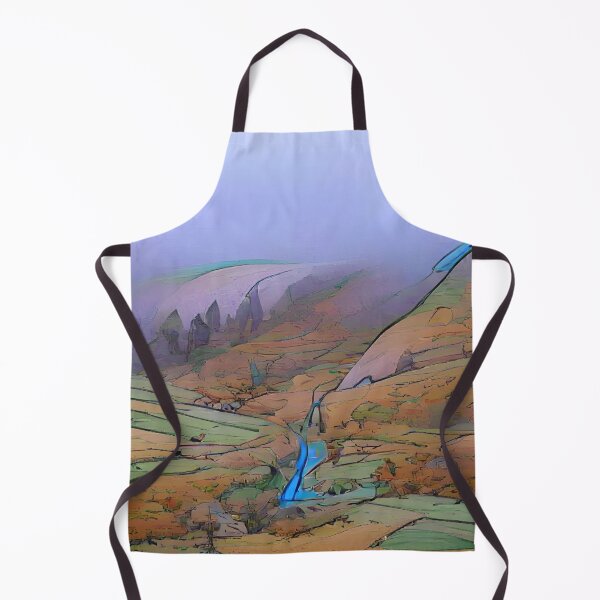 Item preview, Atmospheric Misty Welsh Valley designed and sold by WelshStuff.