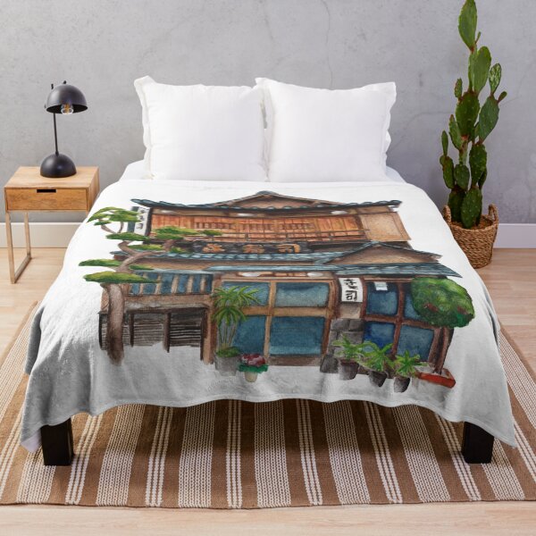 Item preview, Watercolor - Japanese sushi restaurant designed and sold by Karolien Kenis.