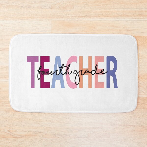Item preview, Fourth Grade Teacher designed and sold by Artisan   Kimo.