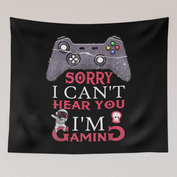Item preview, I'm Playing Games Sorry I Can't Hear You  designed and sold by bessiey23.