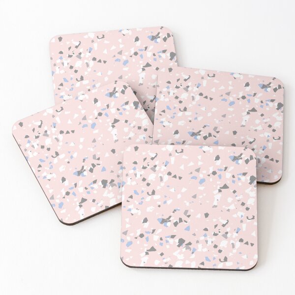 Item preview, Pink Marble Terrazzo Tile designed and sold by thesnowwhyte.