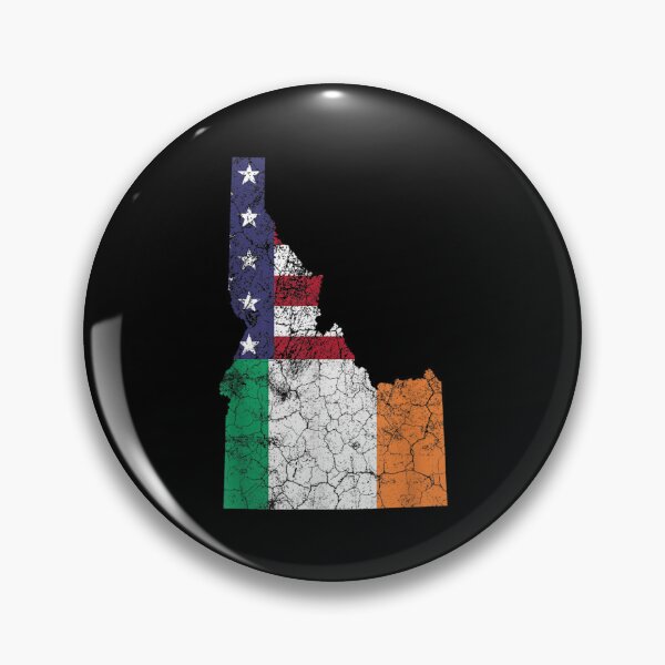 Item preview, Idaho Irish American Flag St Patrick's Day Saint Paddy  designed and sold by bessiey23.