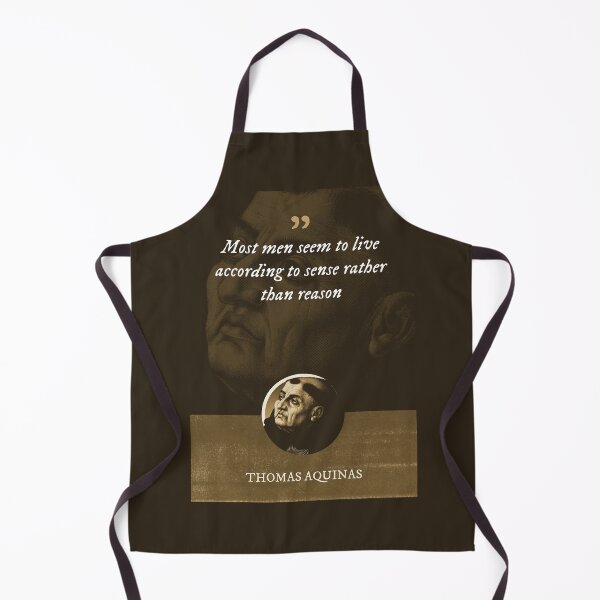 Item preview, Thomas Aquinas - Most men seem to live according to sense rather than reason designed and sold by Syahrasi.