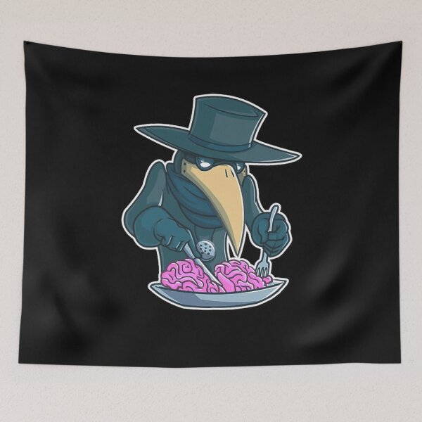 Item preview,   SCP Foundation Plague Doctor funny and cute shirt designed and sold by Yu-u-Ta.