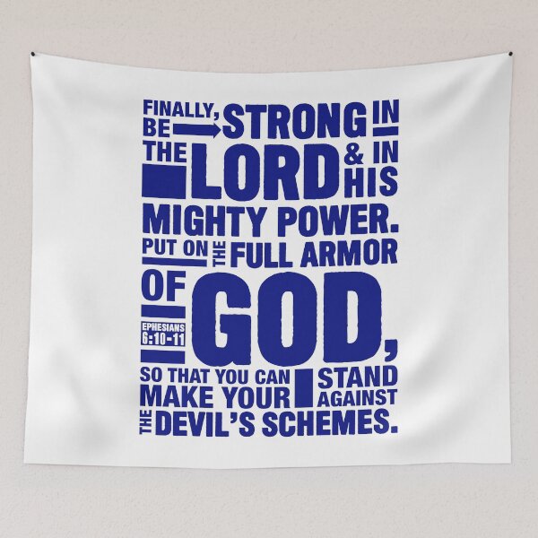 Item preview, Ephesians 6:10-11 Be Strong in the Lord  designed and sold by plushism.