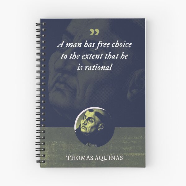 Item preview, Thomas Aquinas - A man has free choice to the extent that he is rational designed and sold by Syahrasi.