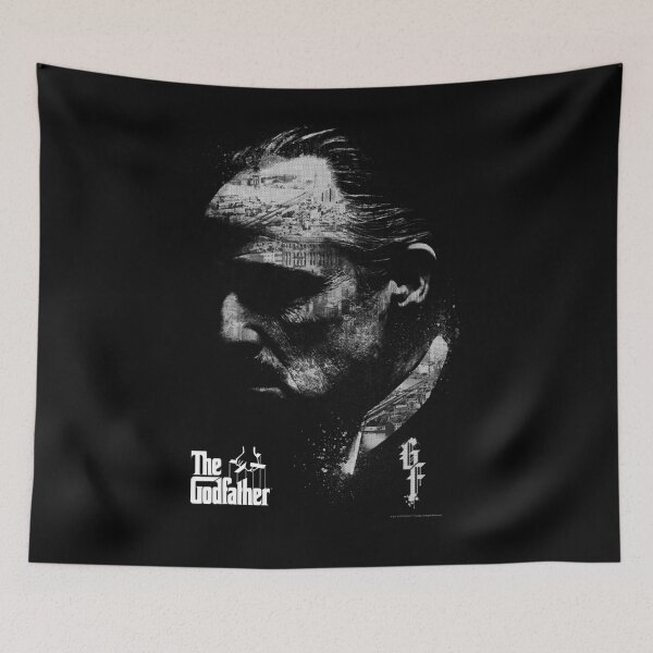 Item preview, Mafia Black And White Profile Portrait designed and sold by PigGame.