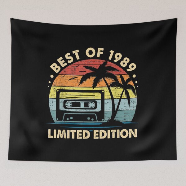 Item preview, 33 Year Old Best Of 1989 33rd Birthday Gifts Limited Edition  designed and sold by bessiey23.