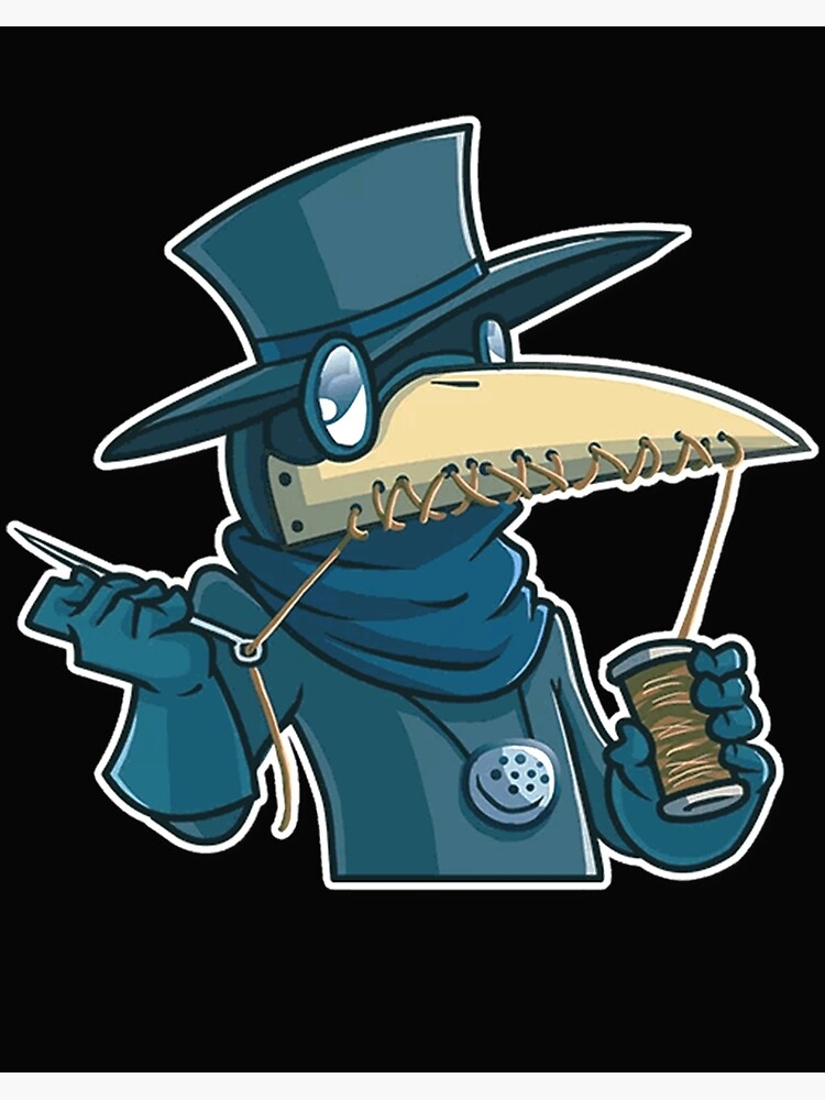 Copy of SCP Foundation Plague Doctor funny and cute shirt Art