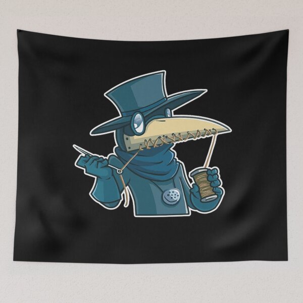 Item preview, Copy of   SCP Foundation Plague Doctor funny and cute shirt designed and sold by Yu-u-Ta.