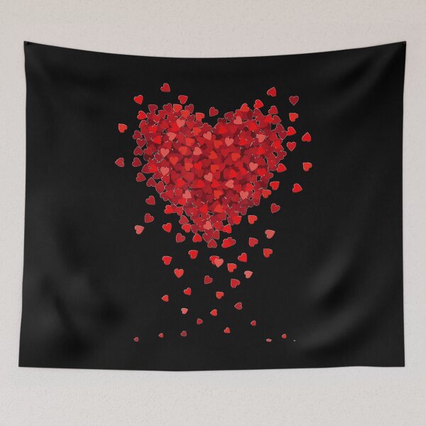 Item preview, Red Hearts In A Heart Shape Valentines Day Idea Couple  designed and sold by bessiey23.
