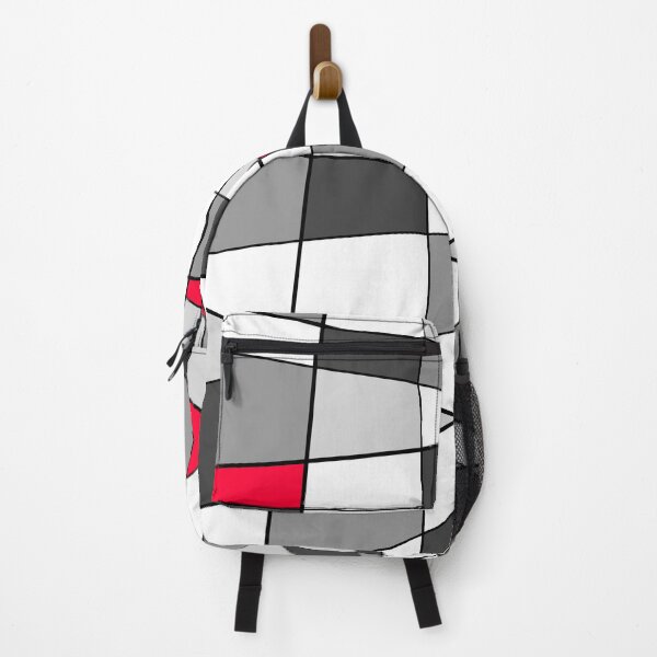 Item preview, Random squares grey scale and red designed and sold by JcB-Arts.