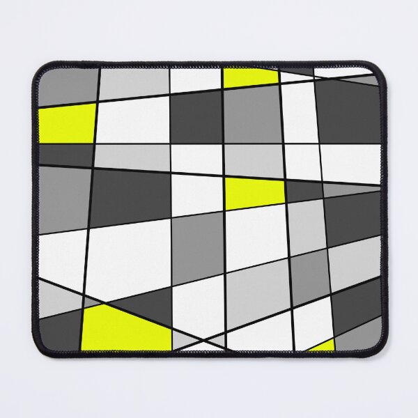 Item preview,  Random squares grey scale and yellow designed and sold by JcB-Arts.