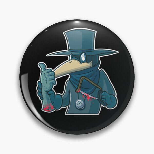 Item preview,  SCP Foundation Plague Doctor funny and cute shirt 2 designed and sold by Yu-u-Ta.