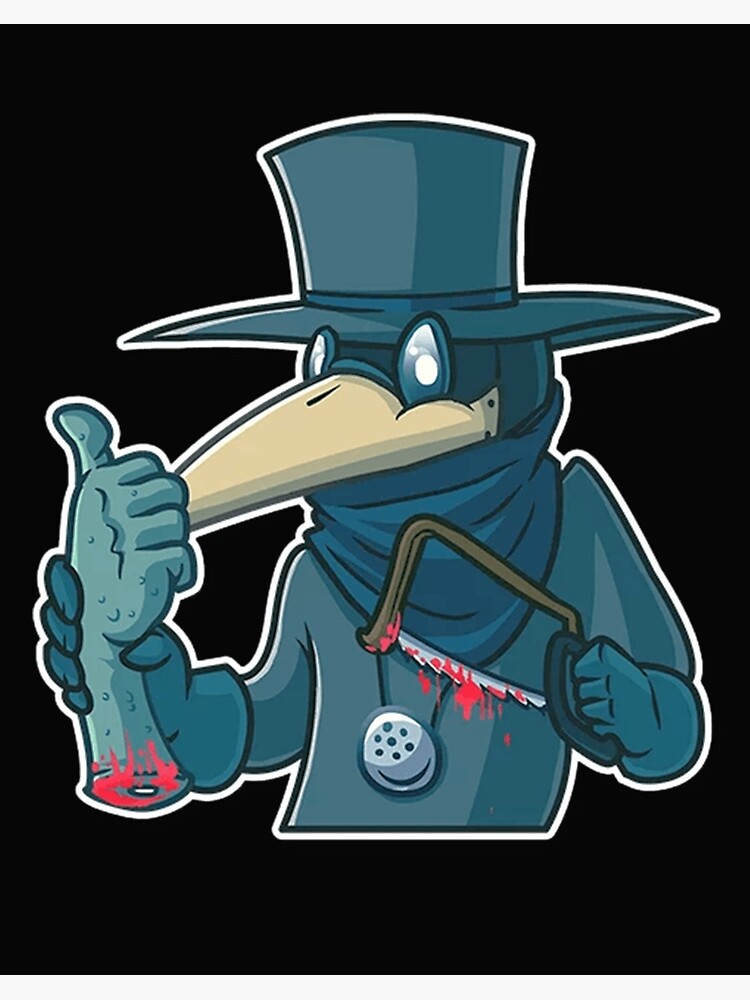 Copy of SCP Foundation Plague Doctor funny and cute shirt Art