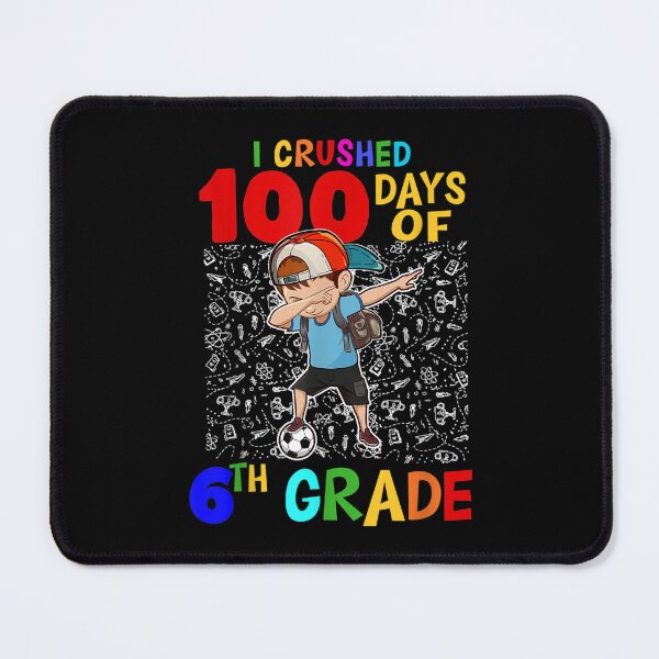 Item preview, I Crushed 100 Days Of School 6th Grade Dabbing  designed and sold by bessiey23.