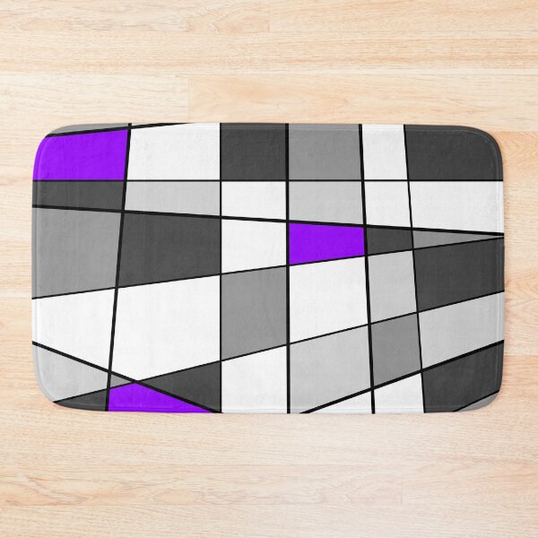 Item preview, Random squares grey scale and purple designed and sold by JcB-Arts.