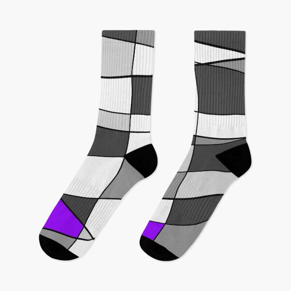 Item preview, Random squares grey scale and purple designed and sold by JcB-Arts.