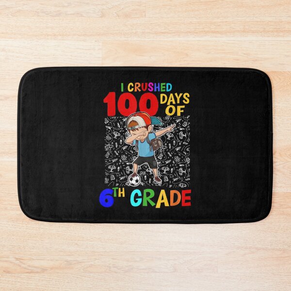 Item preview, I Crushed 100 Days Of School 6th Grade Dabbing  designed and sold by bessiey23.