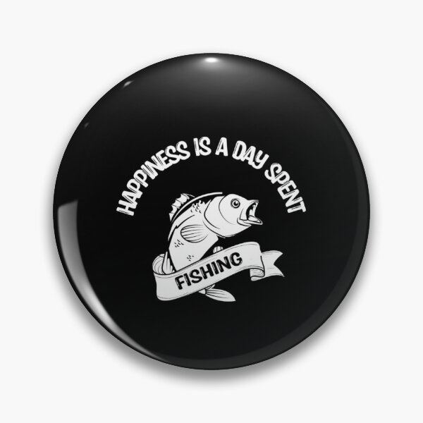 Item preview, Happiness is a Day Spent Fishing designed and sold by Mr Wolf.
