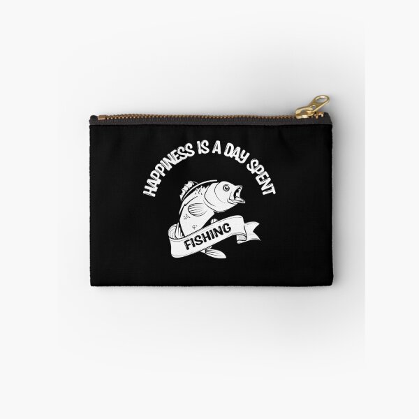 Item preview, Happiness is a Day Spent Fishing designed and sold by Mr Wolf.