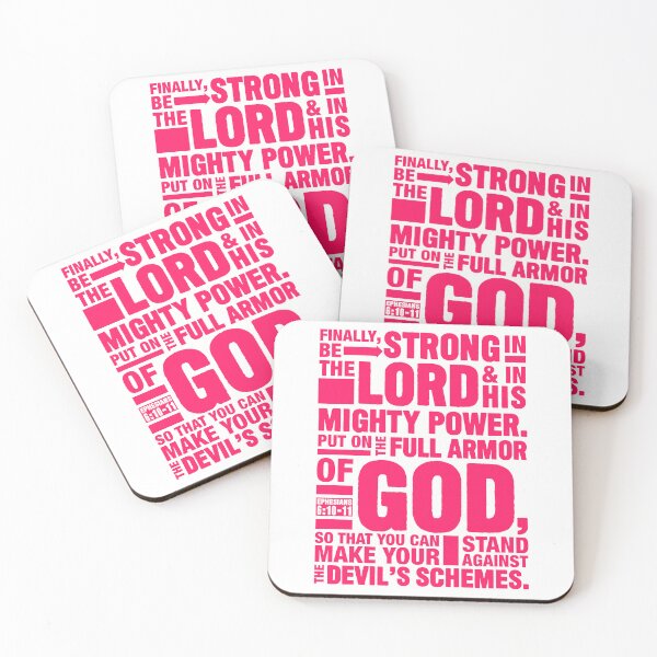 Item preview,  Ephesians 6:10-11 Be Strong in the Lord  designed and sold by plushism.
