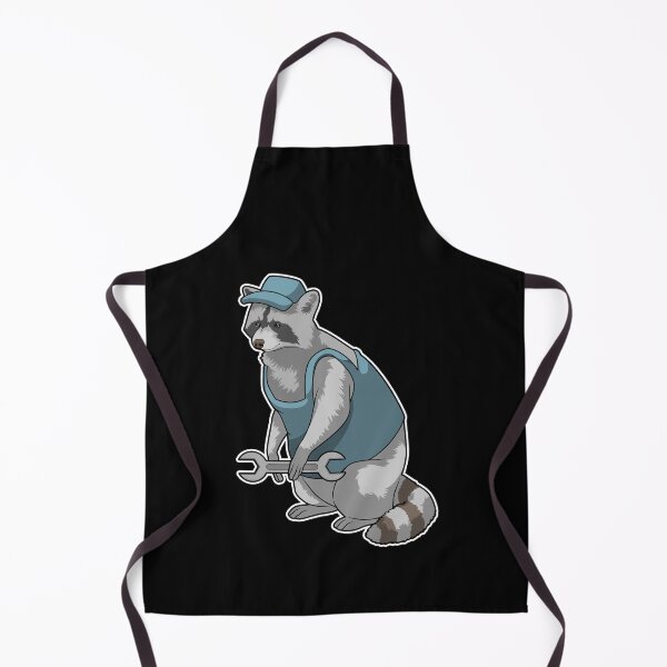 Item preview, Raccoon Mechanic Wrench Workshop designed and sold by Snabdesign84.