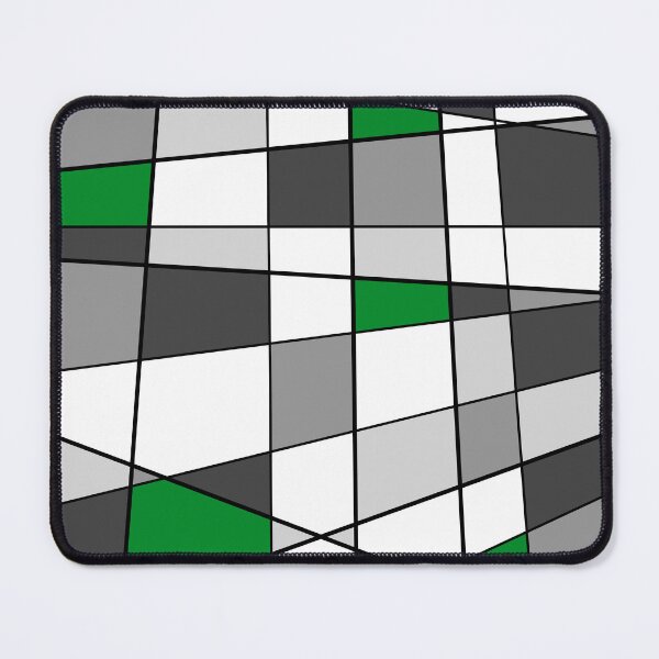 Item preview, Random squares grey scale and green designed and sold by JcB-Arts.
