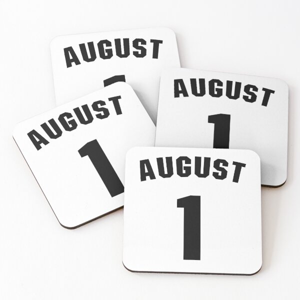 Item preview, Date of birth  1 August  birthday gift sport design designed and sold by Panya-Design.