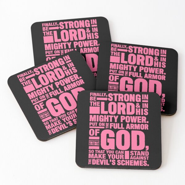 Item preview, Ephesians 6:10-11 Be Strong in the Lord  designed and sold by plushism.