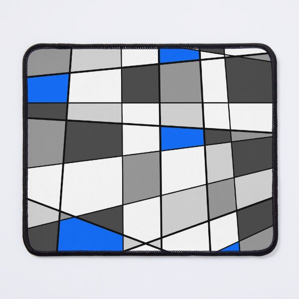 Item preview,  Random squares grey scale and blue designed and sold by JcB-Arts.