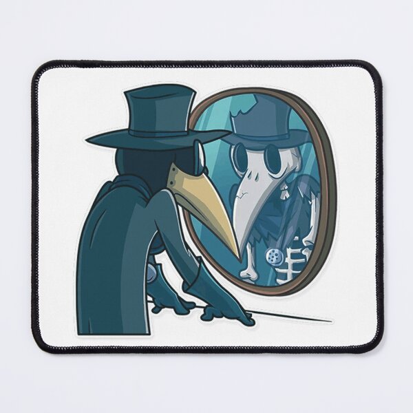 Item preview,  SCP Foundation Plague Doctor funny and cute shirt 3 designed and sold by Yu-u-Ta.