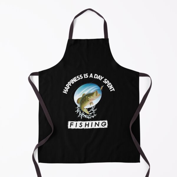 Item preview, Happiness is a Day Spent Fishing designed and sold by Mr Wolf.