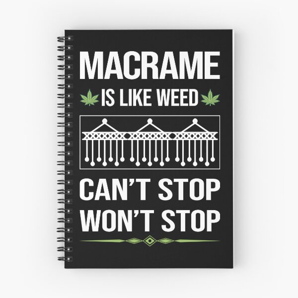 Item preview, Funny Can't Stop Macrame designed and sold by ArydeaNoriega.