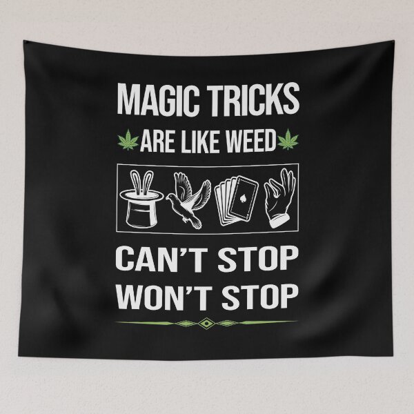 Item preview, Funny Can't Stop Magic Tricks designed and sold by ArydeaNoriega.