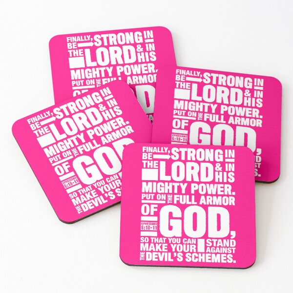 Item preview, Ephesians 6:10-11 Be Strong in the Lord  designed and sold by plushism.