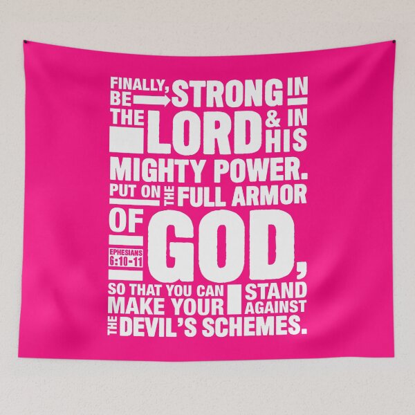 Item preview, Ephesians 6:10-11 Be Strong in the Lord  designed and sold by plushism.