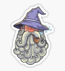 Wizard Portrait 2 Sticker