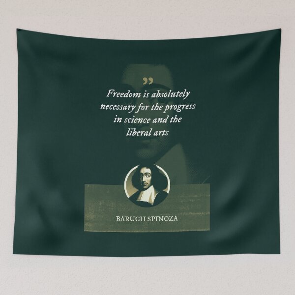 Item preview, Baruch Spinoza - Freedom is absolutely necessary for the progress in science and the liberal arts designed and sold by Syahrasi.