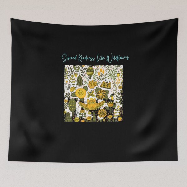Item preview, Spread Kindness Like Wildflowers Inspirational Quotes designed and sold by Mohamed saber ⭐⭐⭐⭐⭐.