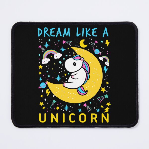 Item preview, dream like a unicorn-funny animals typography designed and sold by Hartics.