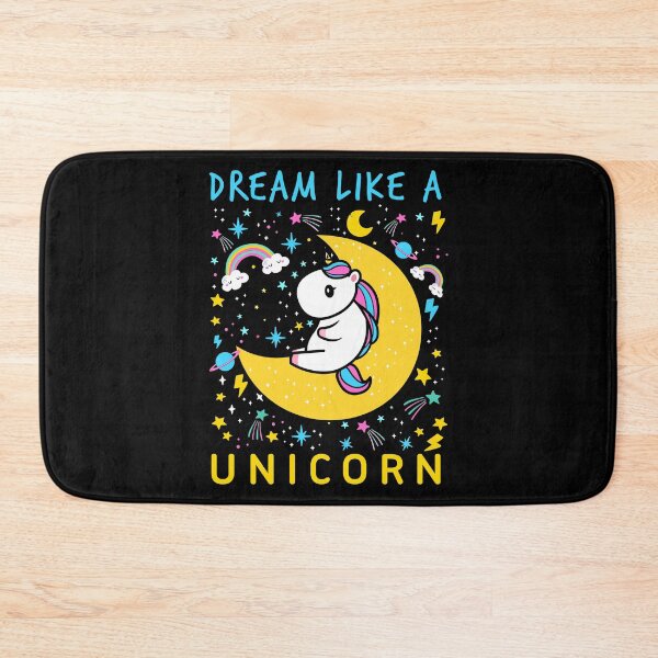 Item preview, dream like a unicorn-funny animals typography designed and sold by Hartics.